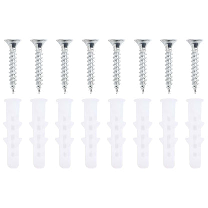 Handtuchhalter Schwarz 61 x 23 x 17 cm Edelstahl