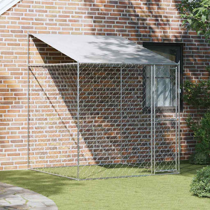 Hundekäfig 200 x 200 x 258 cm Stahl und PE