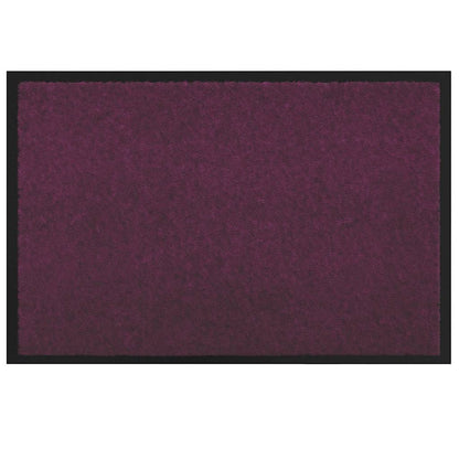 Fußmatte Bordeaux 60 x 40 x 1,2 cm Teddystoff