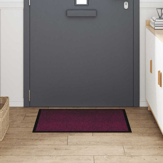 Fußmatte Bordeaux 80 x 60 x 1,2 cm Teddystoff