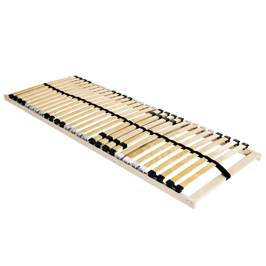 Bett-Lattenrost Braun 140 x 190 cm Massivholz Buche