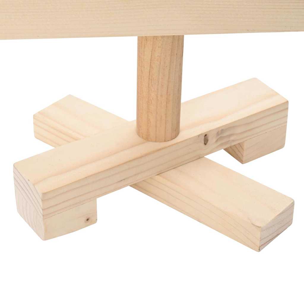 Weihnachtsbäume mit Ständer Natur 60 cm Massivholz Kiefer