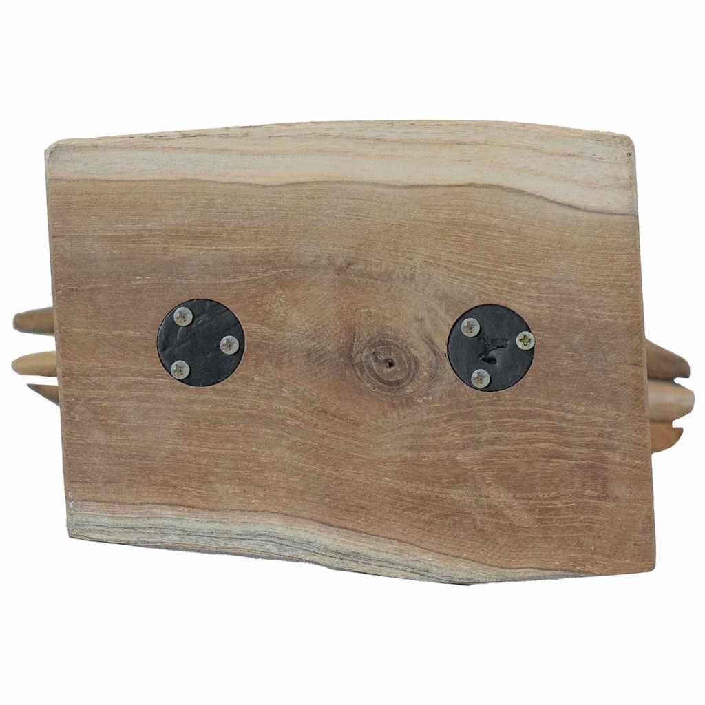 Weihnachtsstern Braun 30 x 5 x 45 cm Massivholz Teak