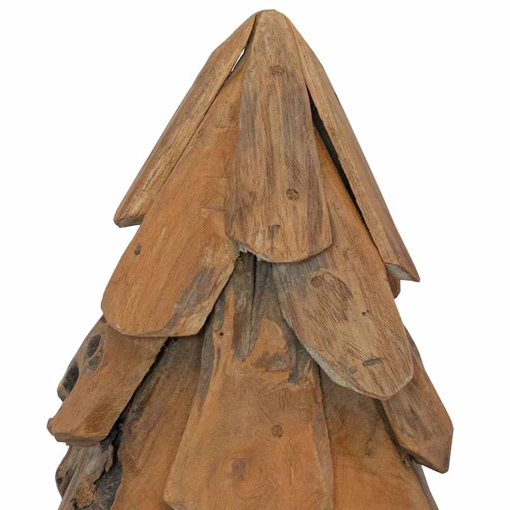 Weihnachtsbaum mit Ständer Braun 60 cm Massivholz Teak