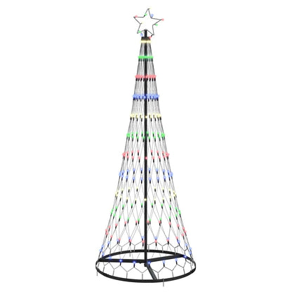 LED-Weihnachtsbaum Mehrfarbig 71 x 71 x 184,5 cm Metall