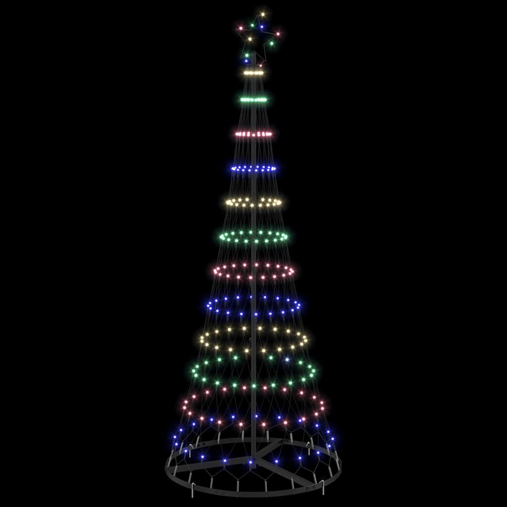 LED-Weihnachtsbaum Mehrfarbig 71 x 71 x 184,5 cm Metall