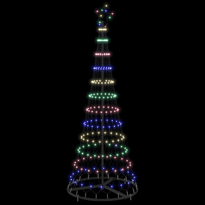 LED-Weihnachtsbaum Mehrfarbig 71 x 71 x 184,5 cm Metall