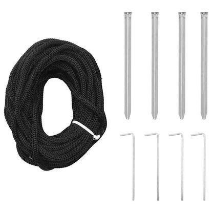 LED-Weihnachtsbaum Mehrfarbig 138,5 x 138,5 x 399 cm Metall