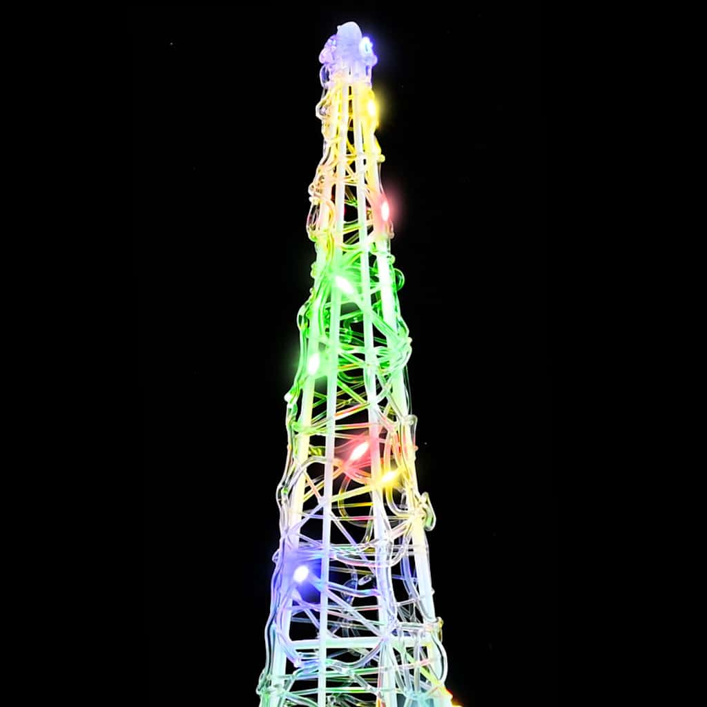 Weihnachtsbaum 3 pcs Mehrfarbig 20 x 20 x 80 cm Acryl