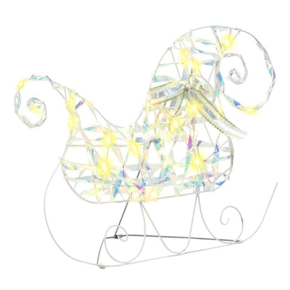 LED Rentiere mit 60 LEDs 3 pcs Warmes Weiß PET