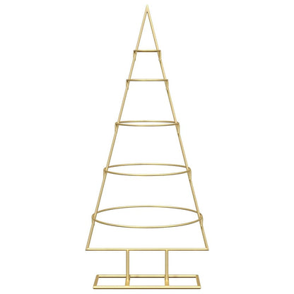Metall Weihnachtsbaum Gold 90 cm Pulverbeschichteter Stahl