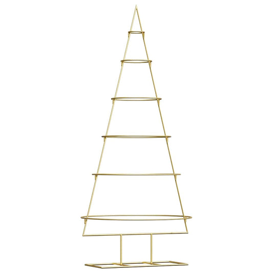 Metall Weihnachtsbaum Gold 150 cm Pulverbeschichteter Stahl