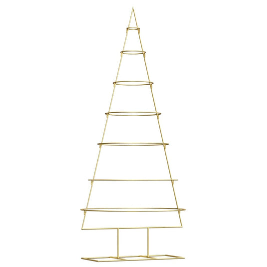 Metall Weihnachtsbaum Gold 180 cm Pulverbeschichteter Stahl