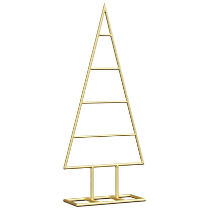 Metall Weihnachtsbaum Gold 60 cm Pulverbeschichteter Stahl
