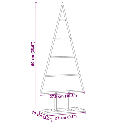 Metall Weihnachtsbaum Gold 60 cm Pulverbeschichteter Stahl