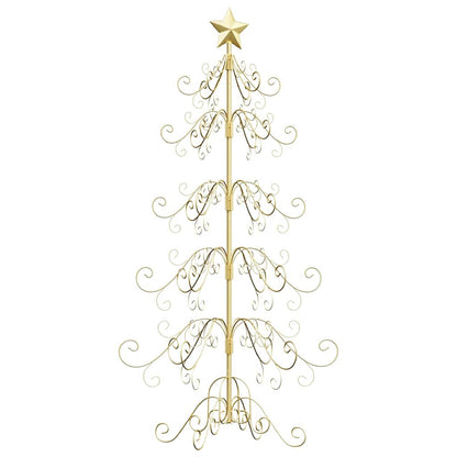 Metall Weihnachtsbaum Gold 150 cm Pulverbeschichteter Stahl