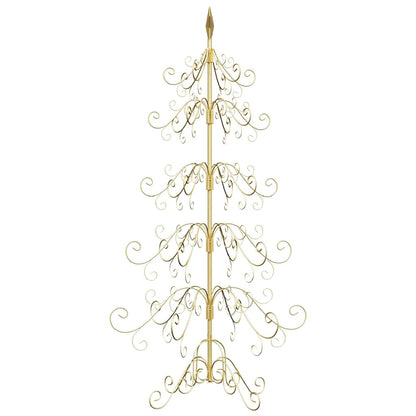 Metall Weihnachtsbaum Gold 150 cm Pulverbeschichteter Stahl
