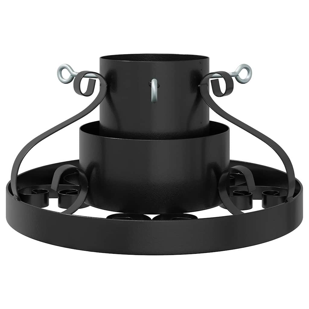 Weihnachtsbaumständer Schwarz 40 x 40 x 21 cm Stahl