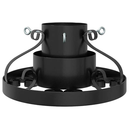 Weihnachtsbaumständer Schwarz 40 x 40 x 21 cm Stahl