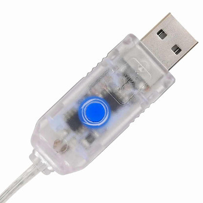 Weihnachtsbaum mit 160 LEDs Blau 150 cm Acryl