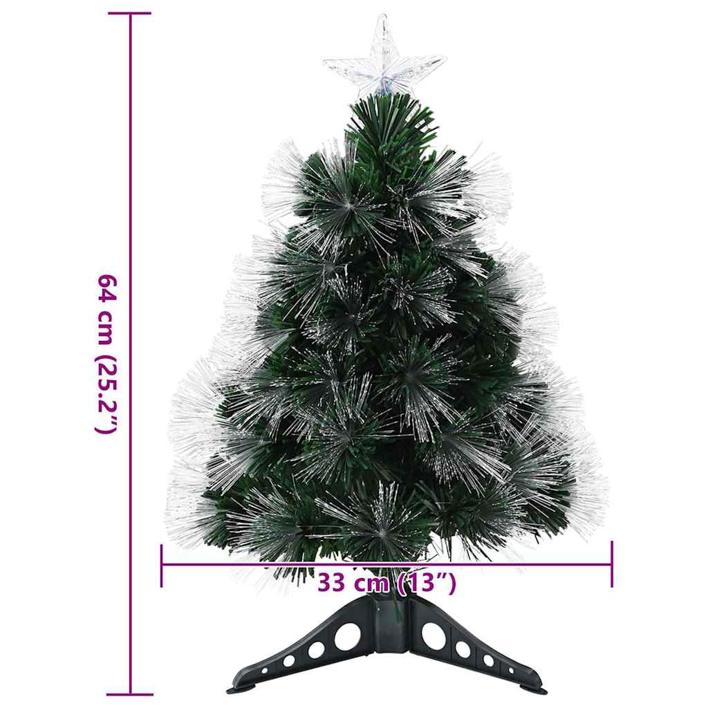 Künstlicher Weihnachtsbaum Grün 64 cm PVC
