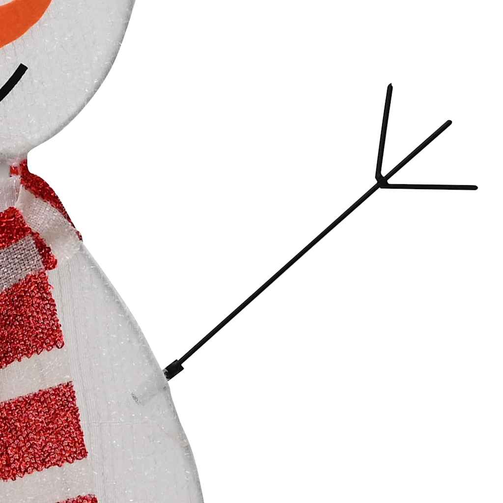 Beleuchtete Schneemann Familie 3 pcs Warmes Weiß Polyester