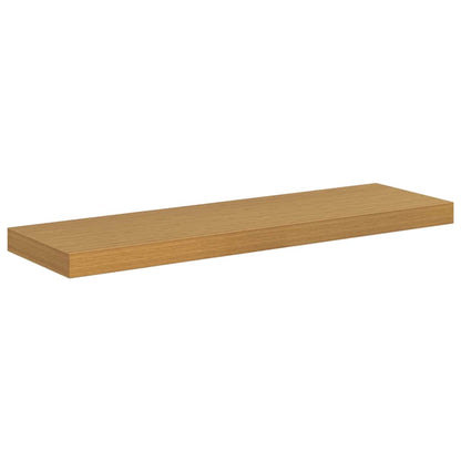 Wandregal 2 pcs Beige 90 x 23,5 x 4 cm Holzwerkstoff