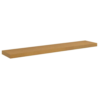 Wandregal 2 pcs Beige 120 x 23,5 x 4 cm Holzwerkstoff