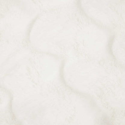 Kunstfell Kaninchenfell Decke 4 pcs Weiß 220 x 240 cm Polyester