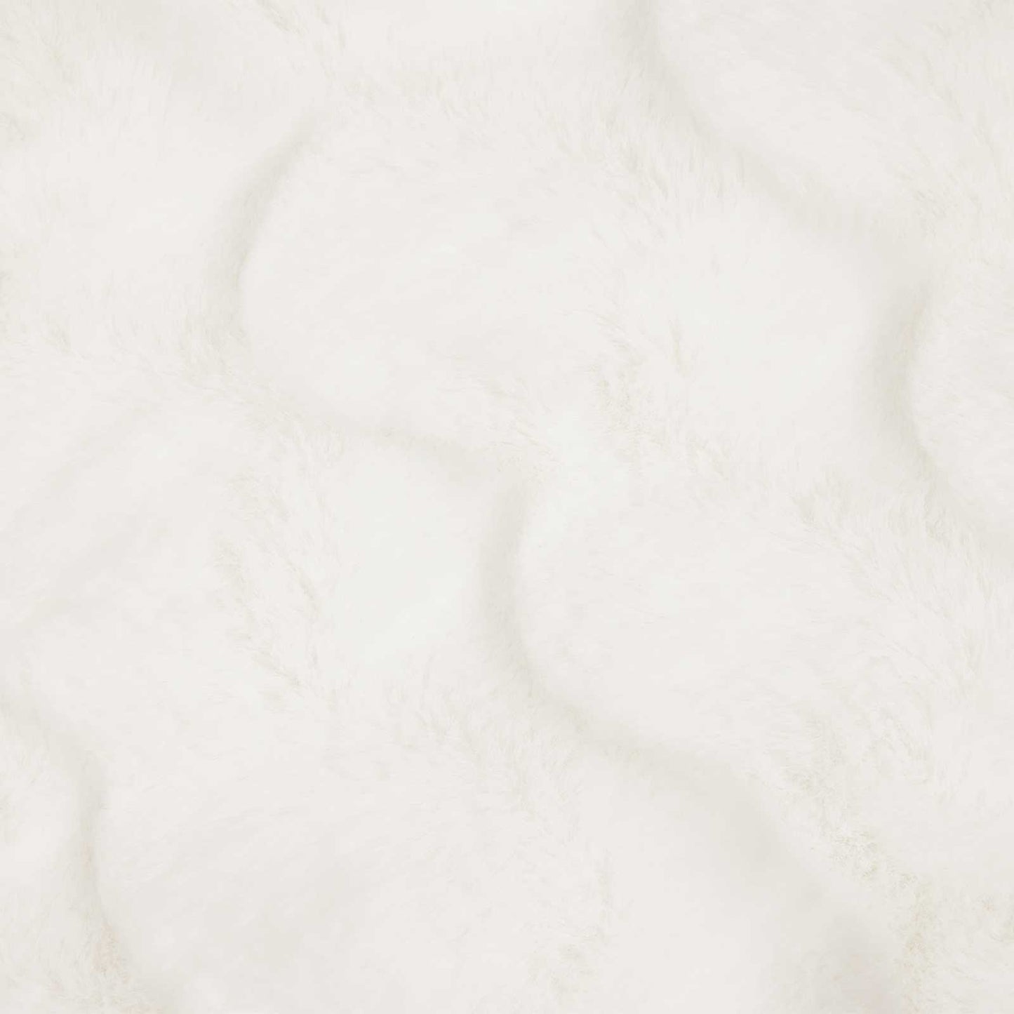 Kunstfell Kaninchenfell Decke 4 pcs Weiß 240 x 270 cm Polyester