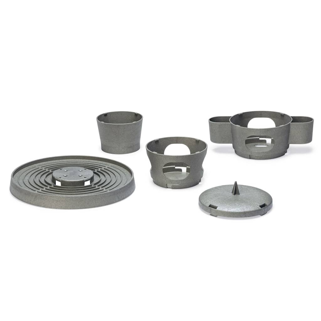 Beeztees Hühner Snack-Turm 30x30x32,5 cm Grau