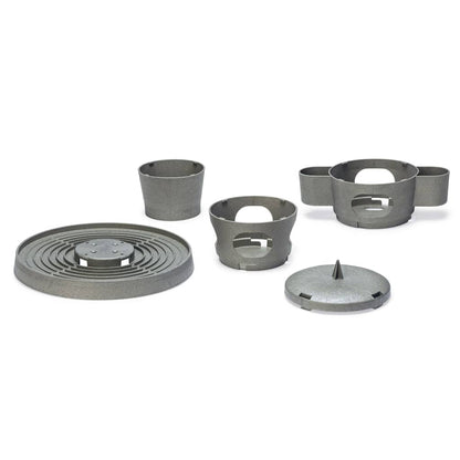 Beeztees Hühner Snack-Turm 30x30x32,5 cm Grau