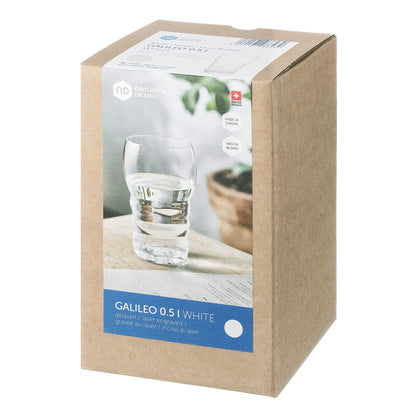 Trinkglas Galileo White 0.5L