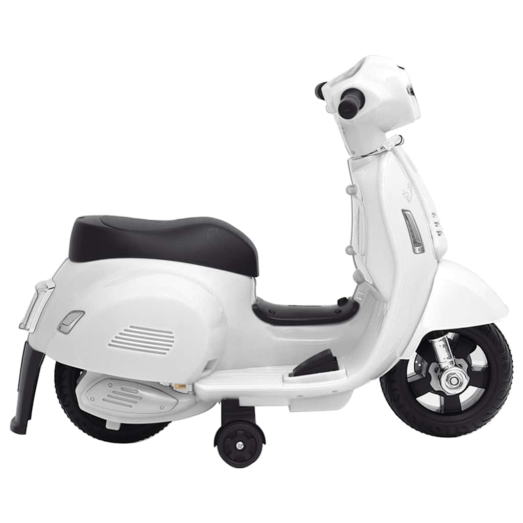 Elektro-Kindermotorrad Vespa GTS300 Weiß