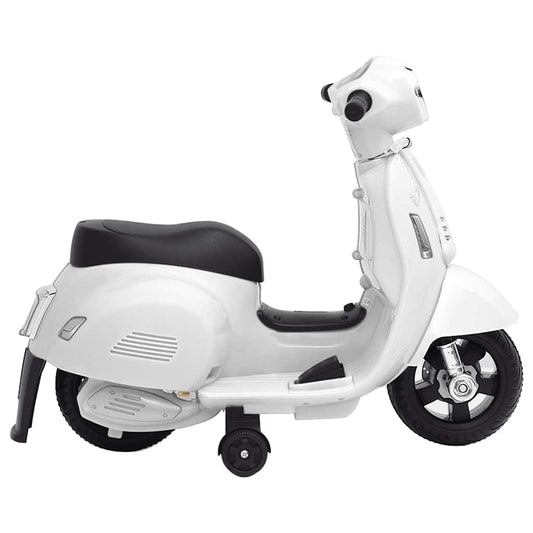 Elektro-Kindermotorrad Vespa GTS300 Weiß
