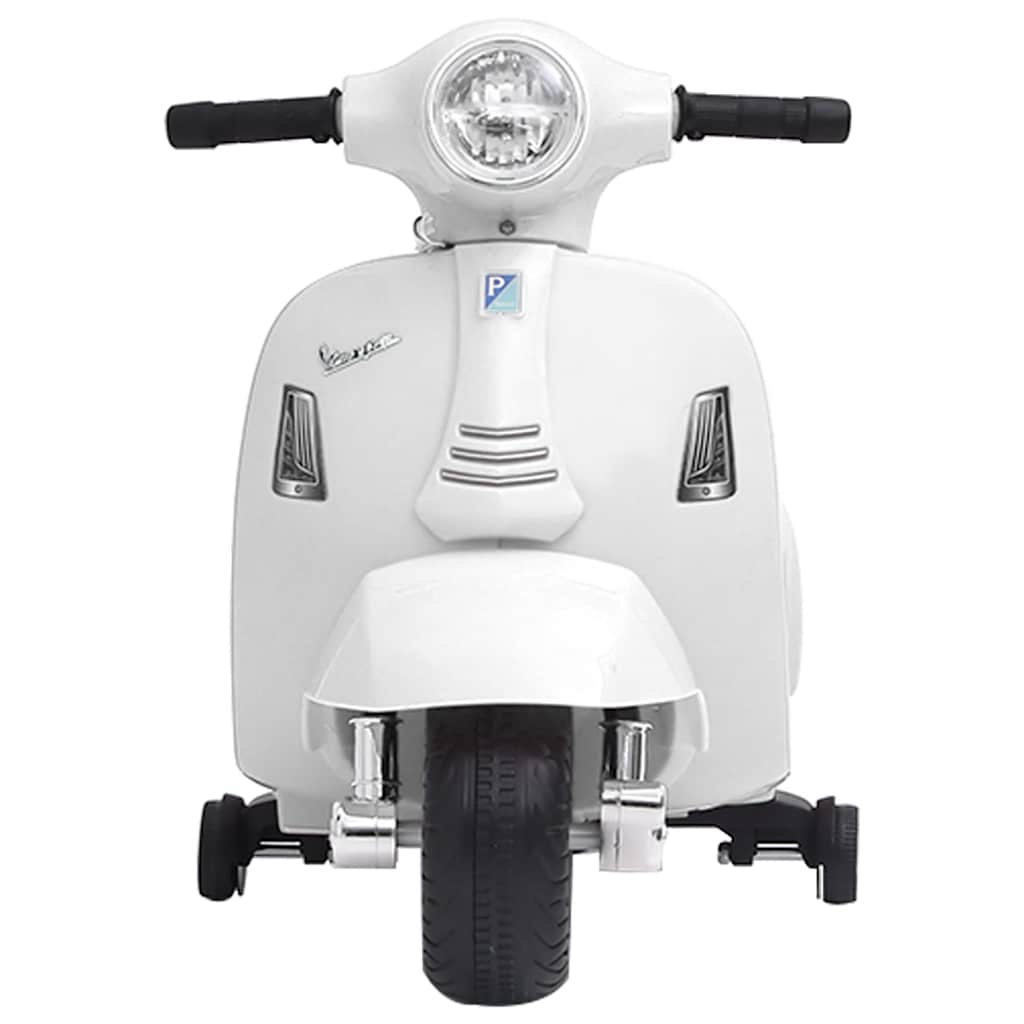 Elektro-Kindermotorrad Vespa GTS300 Weiß