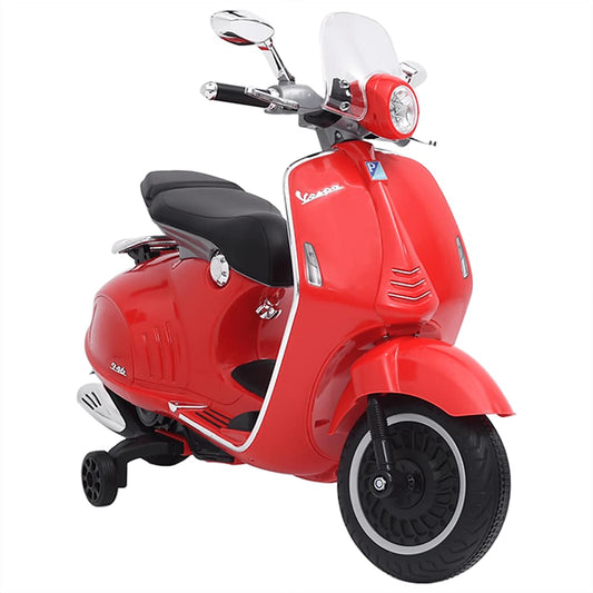 Elektro-Motorrad für Kinder Vespa GTS300 Rot