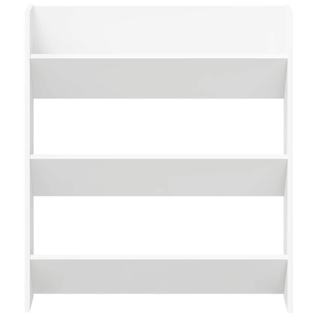 Wand-Schuhschränke 2 Stk. Weiß 80x18x90 cm Holzwerkstoff