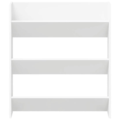 Wand-Schuhschränke 2 Stk. Weiß 80x18x90 cm Holzwerkstoff