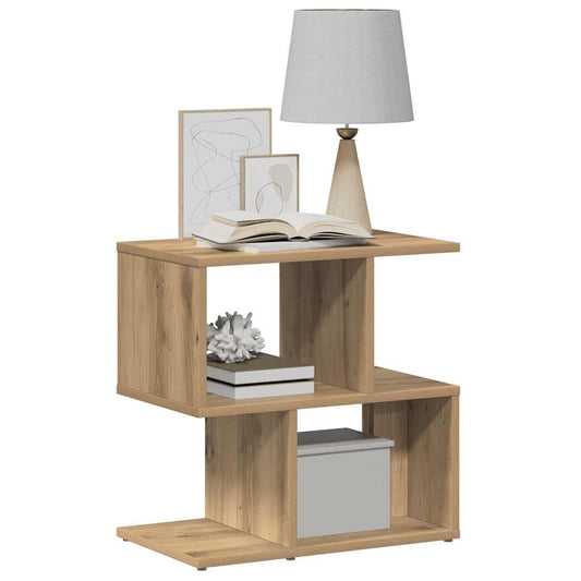 Nachttische 2 Stk. Artisan-Eiche 50x30x51,5 cm Holzwerkstoff