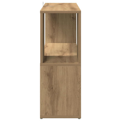 Bücherregal/Raumteiler Artisan-Eiche 80x24x63 cm