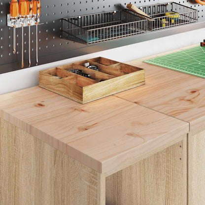 Garagen-Aufbewahrungsschrank Sonoma-Eiche Massivholz Kiefer