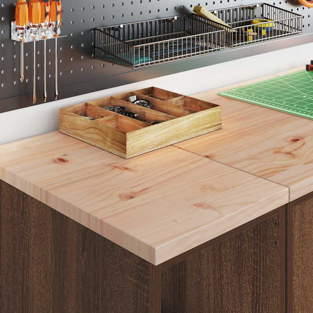 Garagen-Aufbewahrungsschrank 30x51x85 cm Massivholz Kiefer