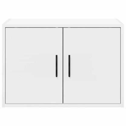 Garagen-Wandschrank Weiß Holzwerkstoff