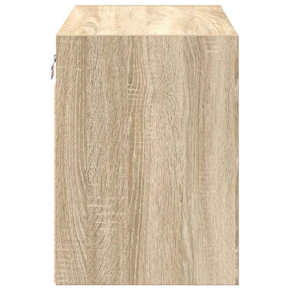 Garagen-Wandschränke 2 Stk. Sonoma-Eiche Holzwerkstoff