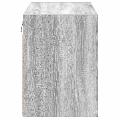 Garagen-Wandschränke 2 Stk. Grau Sonoma Holzwerkstoff