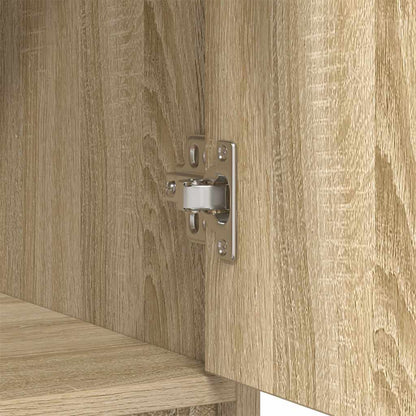 Sideboard mit Schubladen und Türen Sonoma-Eiche 70,5x34x74,5 cm