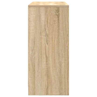 Sideboard mit Schubladen und Türen Sonoma-Eiche 70,5x34x74,5 cm