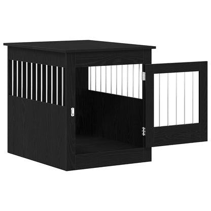 Hundebox Möbel Schwarze Eiche 64,5x80x71 cm Holzwerkstoff