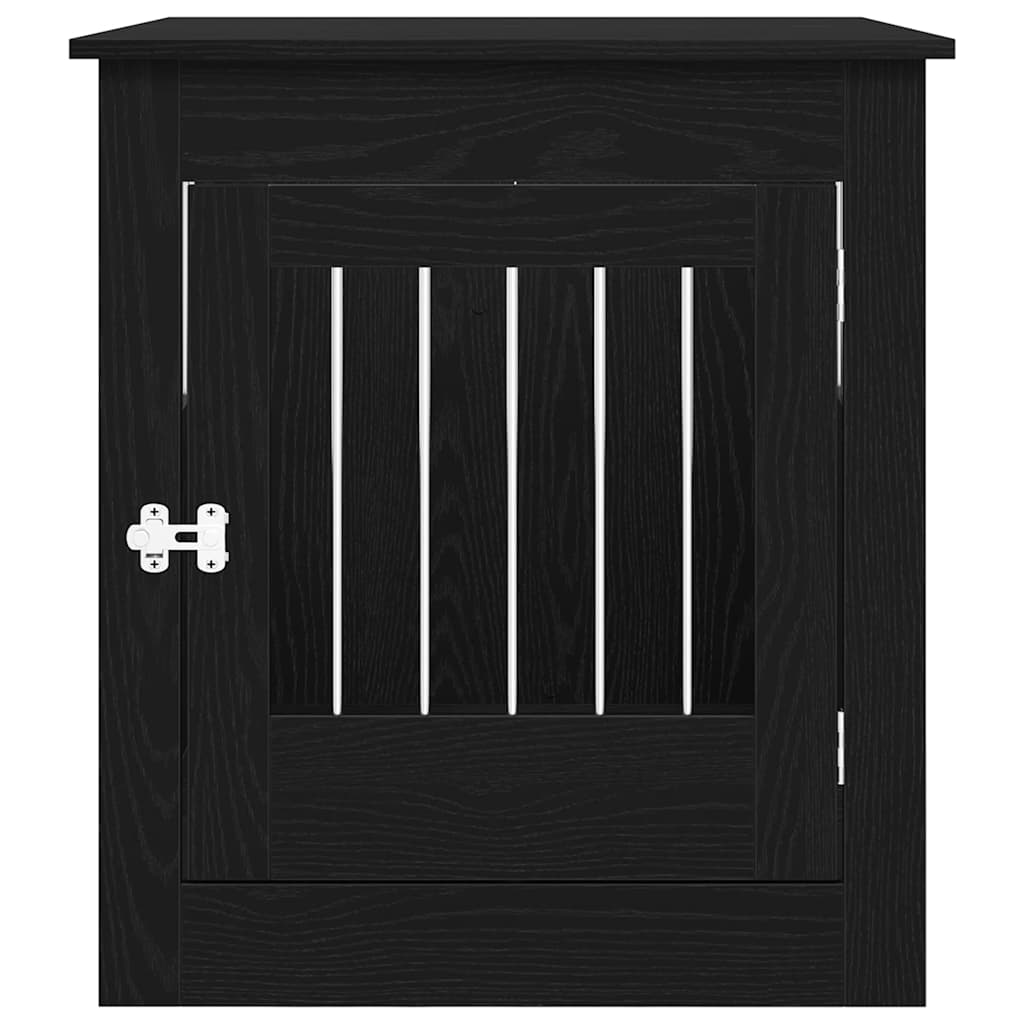 Hundebox Möbel Schwarze Eiche 64,5x80x71 cm Holzwerkstoff